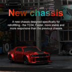 Turbo Racing C75 1:76 Scale RTR 2.4G 7km/h Max Speed TC04 Chassis Enhanced Stability RC Mini Car
