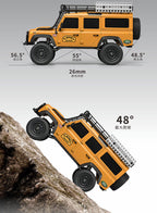 MN111 Defender 110 2.4G Proportional KIT Nylon Miniature 4WD 4X4 Led Aluminum Alloy Remote Control RC Mini Crawler