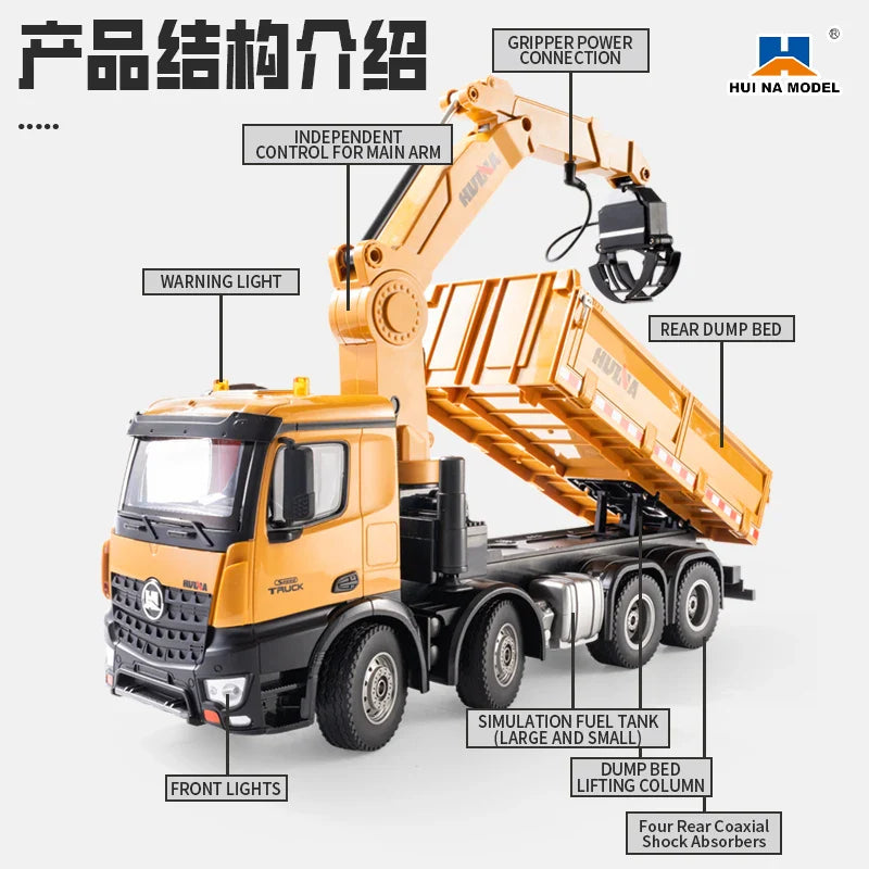 HUINA 1538 RC TIPPER TRUCK