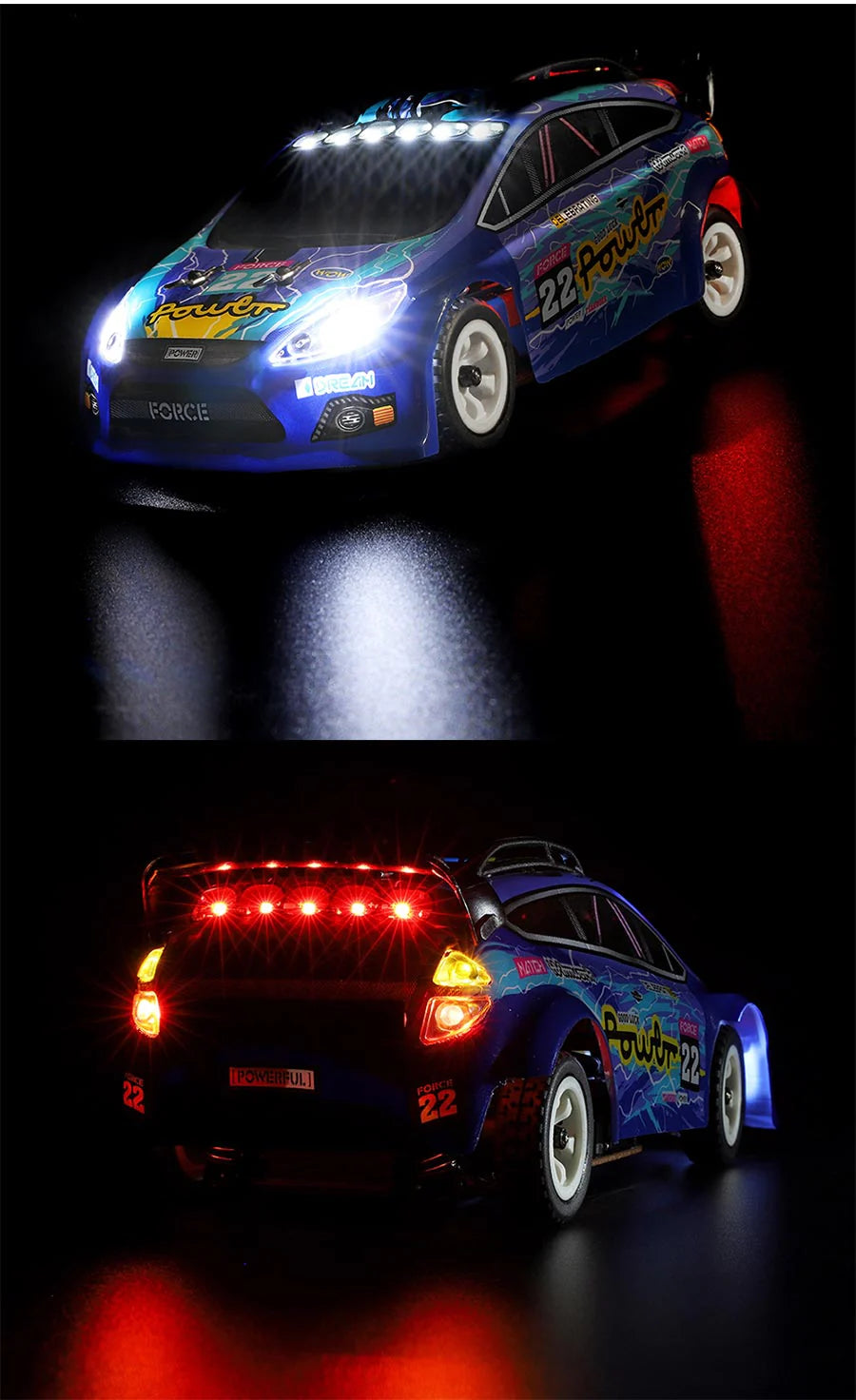 Wltoys 284010 RC Drift Car 1/28 2.4G 4WD RTR with LED Lights High Speed RC India